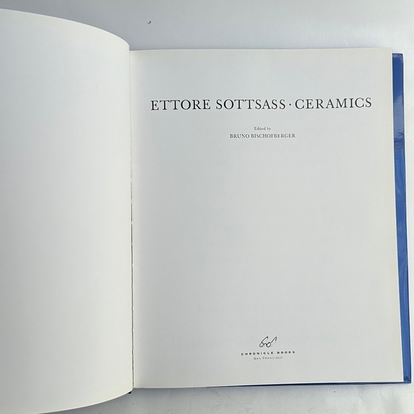 Ettore Sottsass: Ceramics Hardcover Book 1996 by Bruno Bischofberger - Picture 2 of 14